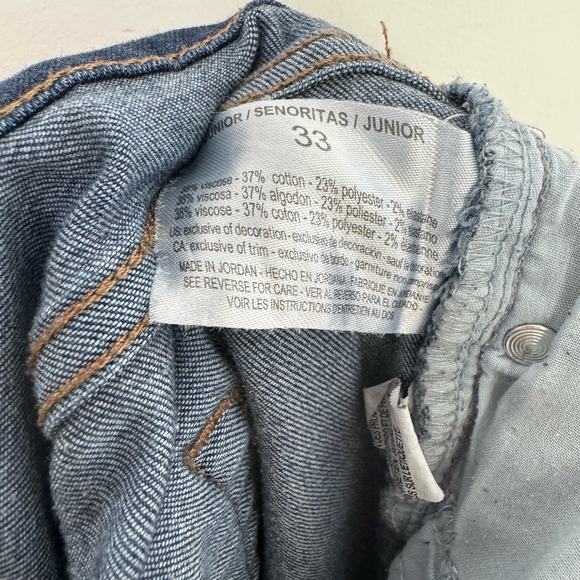 William Rast Womens Sculpted High Rise Blue Denim Skinny Jeans Size 33 - Picture 10 of 13